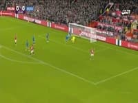 گل اول منچستریونایتد به بورنموث (دیالو)