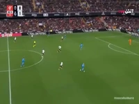 گل دوم رئال مادرید به والنسیا توسط امباپه
